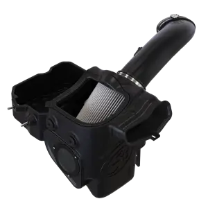 75-5085-1D | S&B Filters Cold Air Intake (2017-2019 F250, F350 6.7L Powerstroke) Dry Extendable White