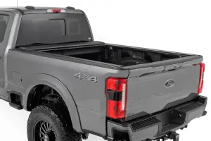 Rough Country - 46220651 | Rough Country Retractable Bed Cover (2017-2024 F250, F350 Super Duty 2WD/4WD | 6'10" Bed) - Image 2