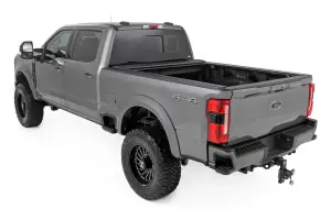 Rough Country - 46220651 | Rough Country Retractable Bed Cover (2017-2024 F250, F350 Super Duty 2WD/4WD | 6'10" Bed) - Image 3