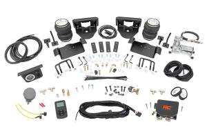 10008WC | Rough-Country Air Spring Kit w/compressor | Wireless Controller | 0-6" Lifts | Ford F-150 4WD (2004-2014)