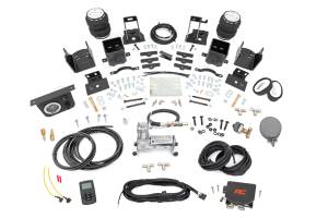 Rough Country - 10020WC | Rough-Country Air Spring Kit w/compressor | Wireless Controller | 3-6" Lifts | Ford F-250/F-350 Super Duty (05-16) - Image 1