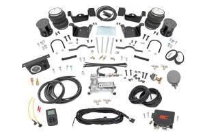 100347WC | Rough-Country Air Spring Kit with Onboard Air Compressor & Wireless Controller (2020-2024 Silverado, Sierra 2500 HD, 3500 HD W/ 7 Inch Lift)