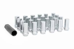 1212524CH | Rough Country M12x1.25 Lug Nut Set of 24 | Chrome