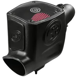 S&B Filters - 75-5105 | S&B Filters Cold Air Intake (2008-2010 F250, F350 V8-6.4L Powerstroke) Cotton Cleanable Red - Image 4