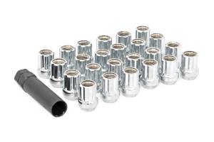 Rough Country - 141524CHOE | Rough Country M14 x 1.5 Lug Nut Set of 24 | Chrome | Open End - Image 2