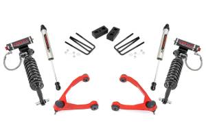 198.23RED | Rough Country 3.5 Inch Lift Kit | Cast Steel | N3 Strut | Chevrolet/GMC 1500 (14-16)