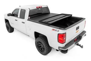 Rough Country - 41214550 | Rough-Country Bed Cover | Tri Fold | Soft | 5'9" Bed | Chevrolet/GMC 1500 (14-18) - Image 2