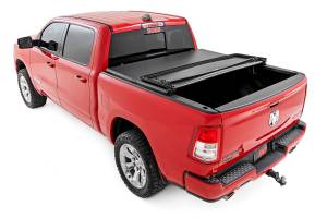 Rough Country - 41307550 | Rough Country Bed Cover | Tri Fold | Soft | 5'7" Bed | Ram 1500 (19-24)/1500 TRX (21-24) - Image 2