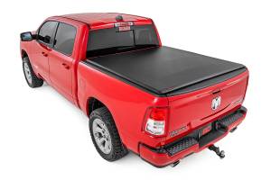 Rough Country - 42320550 | Rough Country Soft Roll Up Bed Cover | 5'7" Bed | No Rambox | Ram 1500 (19-24)/1500 TRX (21-24) - Image 2