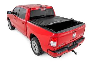 Rough Country - 42320550 | Rough Country Soft Roll Up Bed Cover | 5'7" Bed | No Rambox | Ram 1500 (19-24)/1500 TRX (21-24) - Image 3