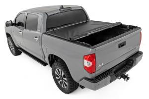 Rough Country - 42419550 | Rough Country Soft Roll Up Bed Cover | 5'7" Bed | Toyota Tundra 2WD/4WD (07-21) - Image 3