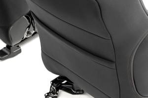 Rough Country - 91057 | Rough Country Neoprene Seat Covers For Toyota Tacoma 2/4WD (2005-2015) | Crew Cab | Without Passenger Folding Seat - Image 5