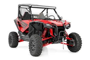 Rough Country - 98182021A | Rough Country Honda Scratch Resistant Half Windshield (2019-2023 Honda Talon) - Image 2