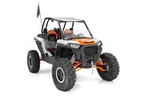 Rough Country - 98182011A | Rough Country Half Windshield Scratch Resistant (2014-2019 RZR XP 1000) - Image 2