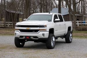 Rough Country - 71054 | Rough-Country LED Ditch Light Kit | 2in Black Series W/ White DRL (2014-2018 Silverado, Sierra 1500) - Image 10