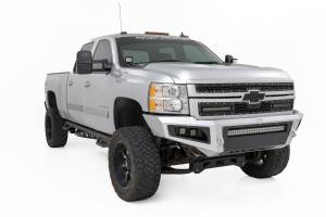 Rough Country - 71060 | Rough-Country LED Ditch Mount Light Kit 2" Black Series W/ White DRL (2007-2013 Silverado 1500 | 2007-2014 Silverado, Sierra 2500 HD, 3500 HD) - Image 4