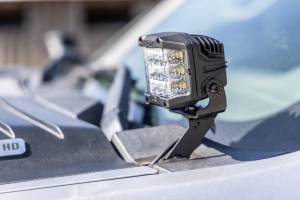 Rough Country - 71060 | Rough-Country LED Ditch Mount Light Kit 2" Black Series W/ White DRL (2007-2013 Silverado 1500 | 2007-2014 Silverado, Sierra 2500 HD, 3500 HD) - Image 10