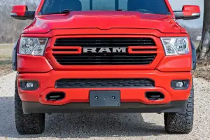 Rough Country - RS185 | Rough Country Tow Hook Brackets For Ram 1500 4WD | 2019-2021 | Hooks & Bezel Combo - Image 9