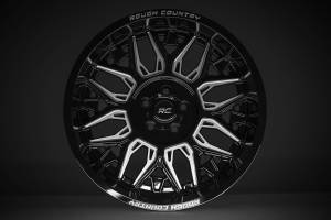 Rough Country - 86201006 | Rough Country 86 Series Wheel | One-Piece | Gloss Black | 20x10 | 8x180 | -19mm - Image 3