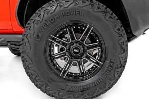 Rough Country - 88221010 | Rough Country 88 Series Wheel | One-Piece | Gloss Black | 22x10 | 8x6.5 | -19mm - Image 7