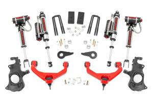 Rough Country - 95730RED | Rough-Country 3.5 Inch Lift Kit | Knuckle | Chevrolet/GMC 2500HD/3500HD (11-19) - Image 1