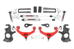 Rough Country - 95770RED | Rough-Country 3.5 Inch Knuckle Lift Kit | V2 | Chevrolet/GMC 2500HD/3500HD (11-19) - Image 1