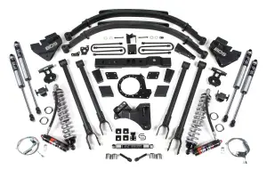 BDS1541FPE | BDS Suspension 8 Inch Lift Kit 4-Link Fox 2.5 Performance Elite Coil-Over Conversion For Ford F-250 / F-350 Super Duty 4WD | 2017-2019 | Diesel