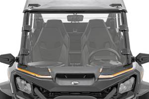 Rough Country - 98102230 | Rough-Country Full Windshield | Scratch Resistant | Can-Am Commander 1000R/Max - Image 3