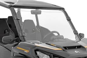 Rough Country - 98102230 | Rough-Country Full Windshield | Scratch Resistant | Can-Am Commander 1000R/Max - Image 5