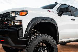 Rough Country - A-C12211-GB8 | Rough-Country Defender Pocket Fender Flares | GB8 Mosaic Black | Chevrolet Silverado 1500 (19-24) - Image 3