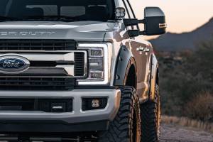 Rough Country - A-F21112-G1 | Rough-Country Defender Pocket Fender Flares | G1 Absolute Black | Ford F-250/F-350 Super Duty (17-22) - Image 2