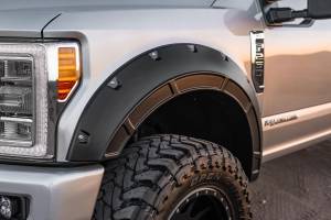 Rough Country - A-F21112-G1 | Rough-Country Defender Pocket Fender Flares | G1 Absolute Black | Ford F-250/F-350 Super Duty (17-22) - Image 3