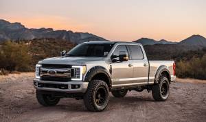 Rough Country - A-F21112-G1 | Rough-Country Defender Pocket Fender Flares | G1 Absolute Black | Ford F-250/F-350 Super Duty (17-22) - Image 9