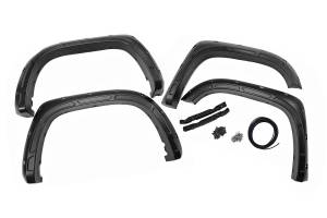 A-T11411-202 | Rough-Country Defender Pocket Fender Flares | 202 Black Onyx | Toyota Tundra (14-21)