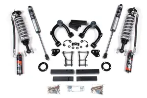 BDS1545FPE | BDS Suspension 3.5 Inch Lift Kit Fox 2.5 Coil-Over For Ford Ranger 4WD | 2019-2023 | OE Knuckle Cast Aluminum | Fox 2.0 Performance Series