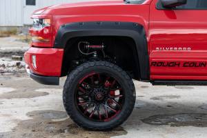 Rough Country - F-C11412B-GAZ | Rough-Country Pocket Fender Flares | 6'7" & 8' Bed | GAZ Summit White | Chevrolet Silverado 1500 (14-18)/2500HD (15-19) - Image 8