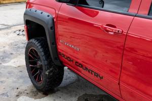 Rough Country - F-C11412B-GBA | Rough-Country Pocket Fender Flares | 6'7" & 8' Bed | GBA Black | Chevrolet Silverado 1500 (14-18)/ 2500HD (15-19) - Image 10