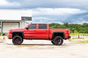 Rough Country - F-C11412B-GBA | Rough-Country Pocket Fender Flares | 6'7" & 8' Bed | GBA Black | Chevrolet Silverado 1500 (14-18)/ 2500HD (15-19) - Image 14