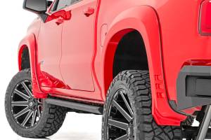 Rough Country - F-C319201A-GAN | Rough-Country SF1 Fender Flares | GAN Silver Ice Metallic | Chevrolet Silverado 1500 (19-24) - Image 3