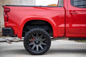 Rough Country - F-C319201A-GAN | Rough-Country SF1 Fender Flares | GAN Silver Ice Metallic | Chevrolet Silverado 1500 (19-24) - Image 6