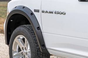 Rough Country - F-D10911B-PAR | Rough-Country Pocket Fender Flares | Both Bumpers | PAR Maximum Steel | Ram 1500 2WD/4WD 09-18 - Image 5