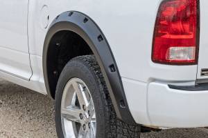 Rough Country - F-D10911B-PS2 | Rough-Country Pocket Fender Flares | Both Bumpers | PS2 Bright Silver Metallic | Ram 1500 2WD/4WD - Image 4