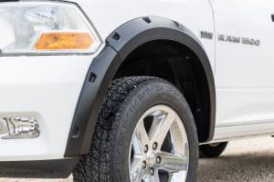 Rough Country - F-D10911B-PS2 | Rough-Country Pocket Fender Flares | Both Bumpers | PS2 Bright Silver Metallic | Ram 1500 2WD/4WD - Image 8