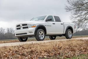 Rough Country - F-D10911B-PSC | Rough-Country Pocket Fender Flares | Both Bumpers | PSC Billet Silver | Ram 1500 2WD/4WD 09-18 - Image 2