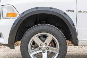 Rough Country - F-D10911B-PSC | Rough-Country Pocket Fender Flares | Both Bumpers | PSC Billet Silver | Ram 1500 2WD/4WD 09-18 - Image 7