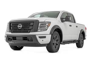 Rough Country - F-N101705A-KAD | Rough-Country Traditional Pocket Fender Flares | Crew | KAD Gun Metal | W/O Emblem | Nissan Titan (17-23) - Image 6