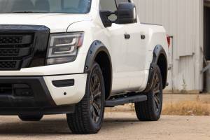 Rough Country - F-N101705A-KAD | Rough-Country Traditional Pocket Fender Flares | Crew | KAD Gun Metal | W/O Emblem | Nissan Titan (17-23) - Image 9