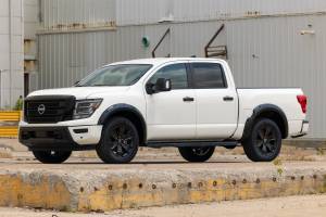 Rough Country - F-N101705A-QAK | Rough-Country Traditional Pocket Fender Flares | Crew | QAK Glacier White | W/O Emblem | Nissan Titan (17-23) - Image 7