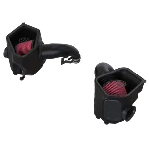 75-5163 | S&B Filters Cold Air Intake kit (2022-2023 Toyota Tundra V6 3.4L and 3.4L Hybrid) Cotton Cleanable Red