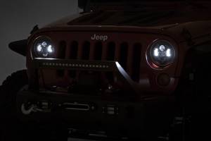 Rough Country - RCH5000 | Rough-Country 7 Inch LED Headlights | DOT Approved | Jeep Wrangler JK/Wrangler TJ/Wrangler Unlimited 4WD - Image 12